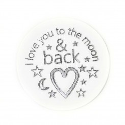 Engraved - I Love You to the Moon & Back Plate